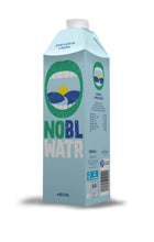 Load image into Gallery viewer, NOBL WATR 24 x 1L - NOBL WATR UK natural spring water in a 1L carton which is made from 94% plant based materials and fully recyclable