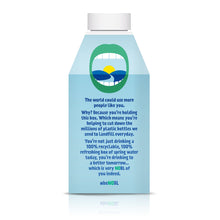 Load image into Gallery viewer, NOBL WATR This is a 100% recyclable 100% responsibly sourced 100% refreshing box of spring water. Lets drinks to a better tomorrow.