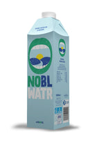 Load image into Gallery viewer, NOBL WATR 24 x 1L - NOBL WATR UK natural spring water in a 1L carton which is made from 94% plant based materials and fully recyclable

